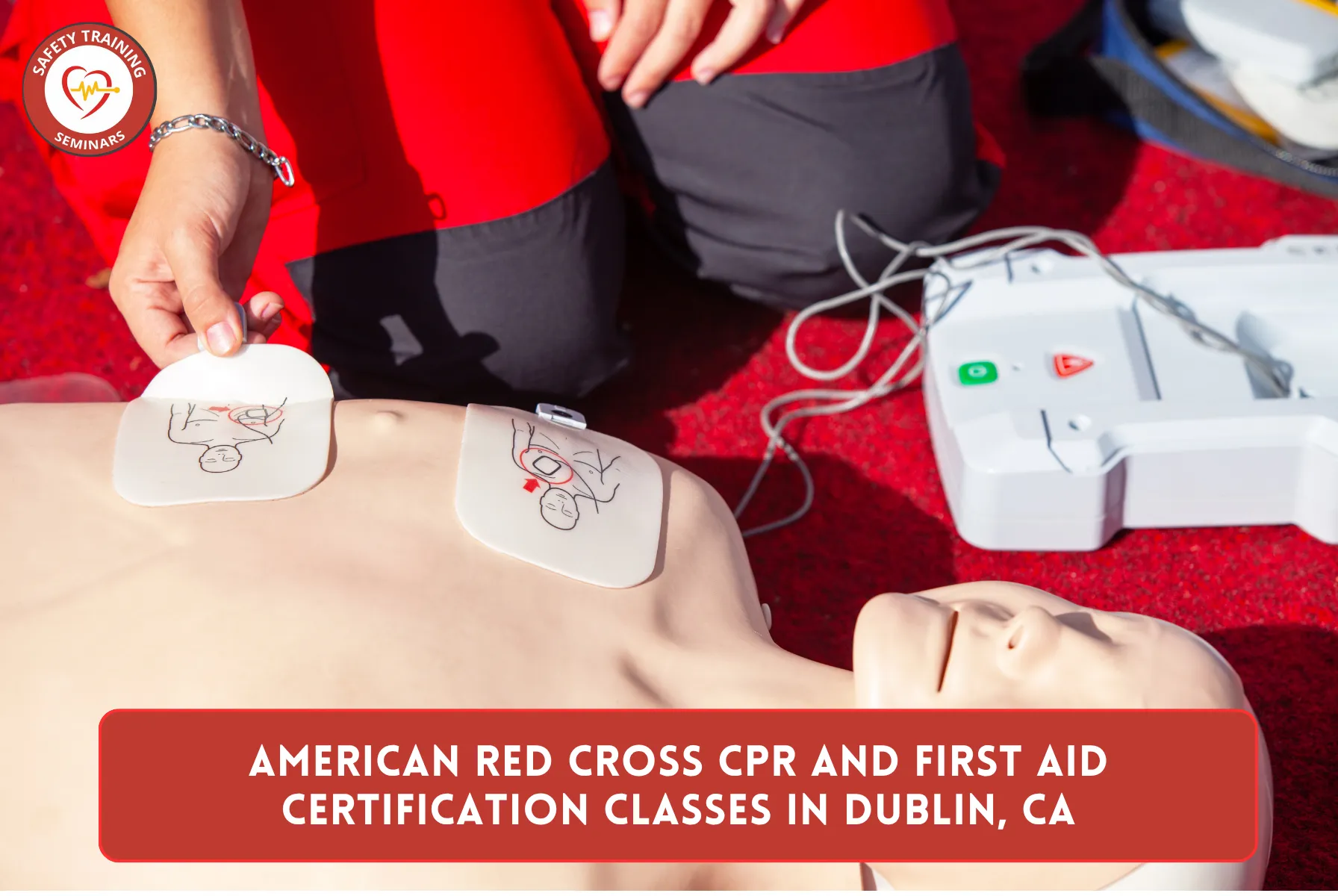 American Red Cross CPR and First Aid Certification Classes in Dublin, CA